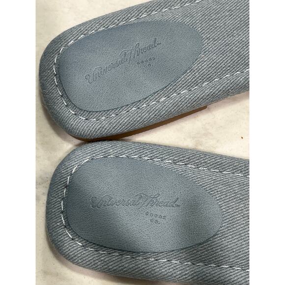 Universal Thread Women’s Memory‎ Foam Edna Denim Slip On Sandal Size 9.5 Blue - Picture 5 of 7